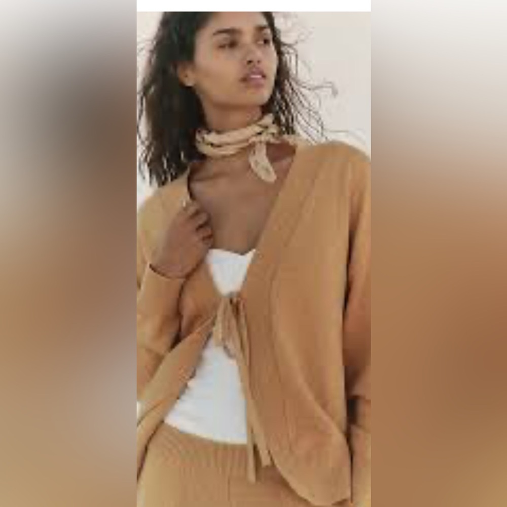 FREE PEOPLE Solar cardigan and pants set